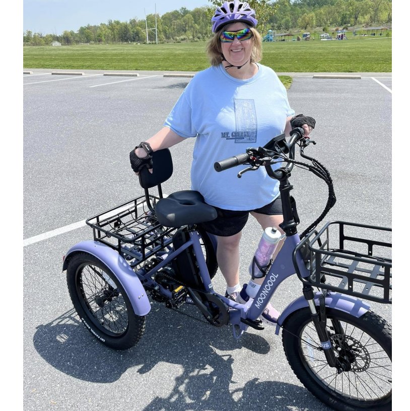 ✨⚡Clearance Sale🚲MOONCOOL 20" TK Pro Folding Electric |750W Motor Peak 1600W 6Speed Trike - 图片 13