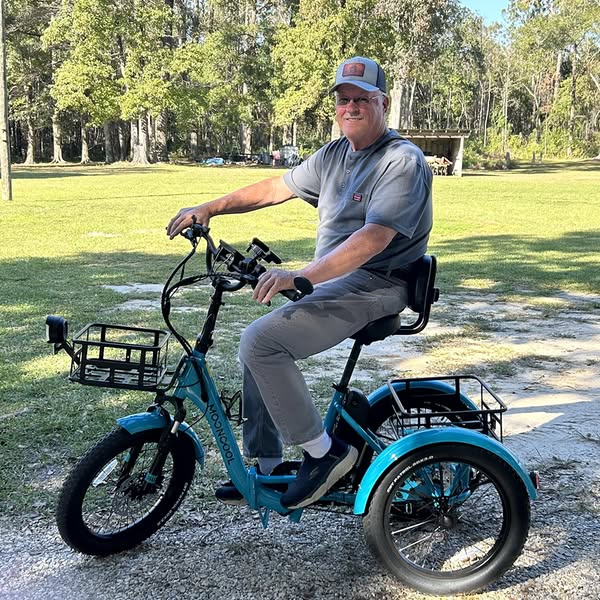 ✨⚡Clearance Sale🚲MOONCOOL 20" TK Pro Folding Electric |750W Motor Peak 1600W 6Speed Trike - 图片 18